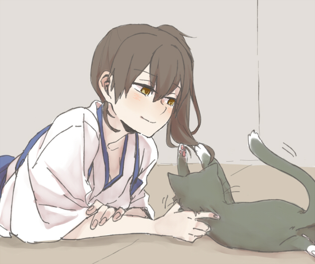 kaga_kantai_collection_drawn_by_ree_re_19_663f6c474aea4a483c2