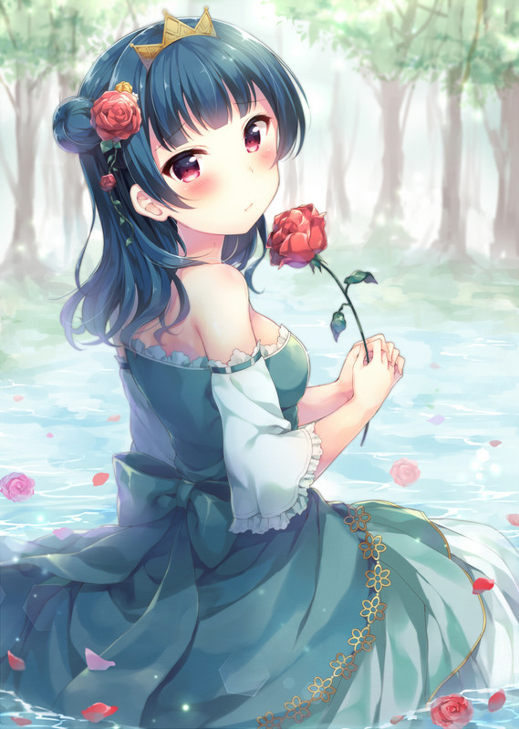 tsushima_yoshiko_love_live_and_love_live_sunshine_drawn_by_haz