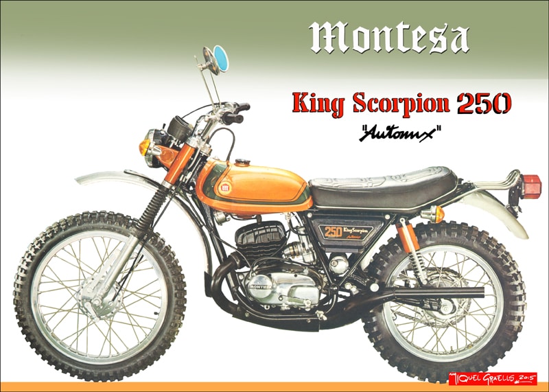 Montesa king scorpion online 250 automix