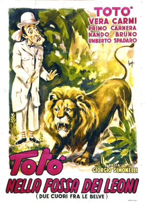 Totò nella fossa dei leoni - Due cuori fra le belve (1943) DVD5 Copia 1:1 ITA