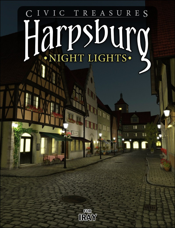 Harpsburg Night Lights for Iray